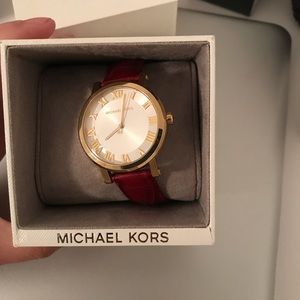 Gold Michael Kors watch